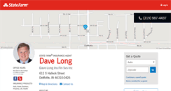 Desktop Screenshot of davelongagency.com